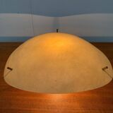 1960s minimalist fibreglass ceiling lamp