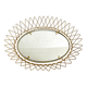 Erdecor Escaut retractable mirror tray • Gilded with fine gold • 1950