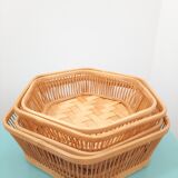 Lot de 4 corbeilles
