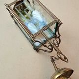 Bronze lantern Louis XVI style in WORKING ORDER - 2 COPIES AVAILABLE