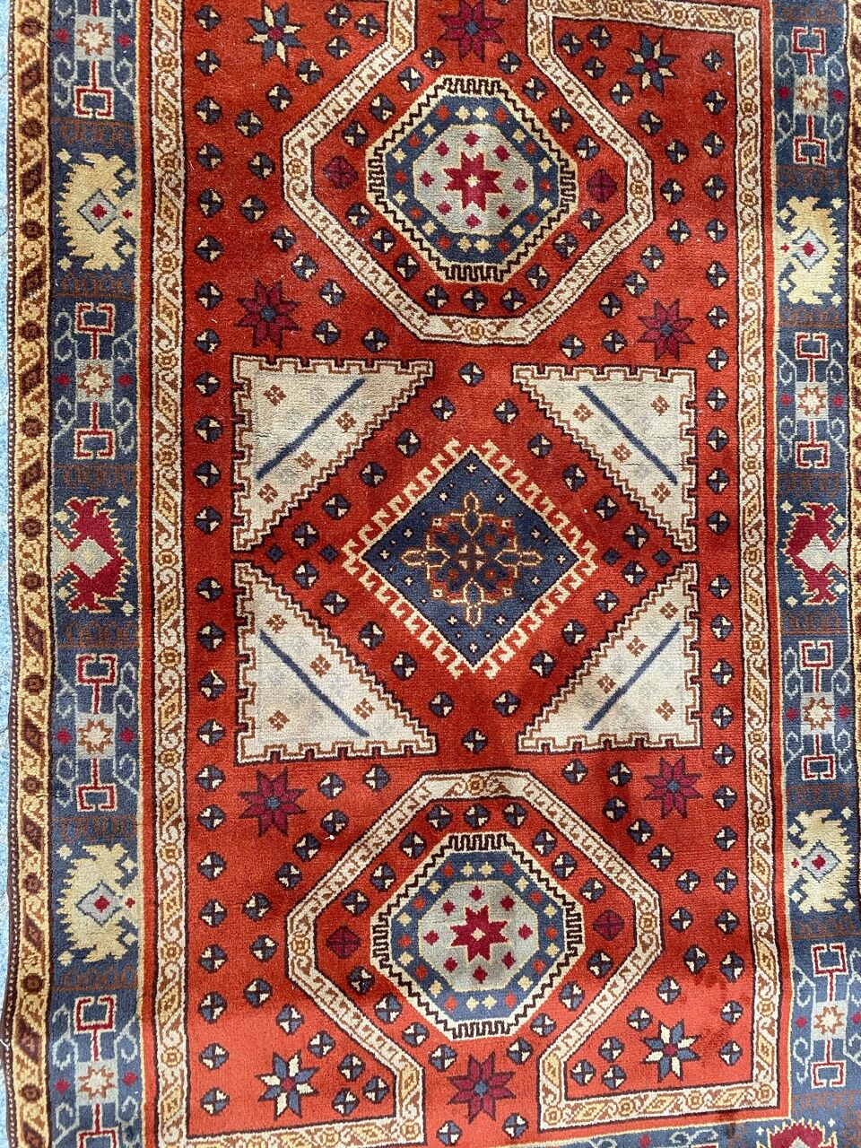 Turkish vintage carpet 100x160 cm
