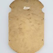 Miroir en bois doré à la feuille d'or