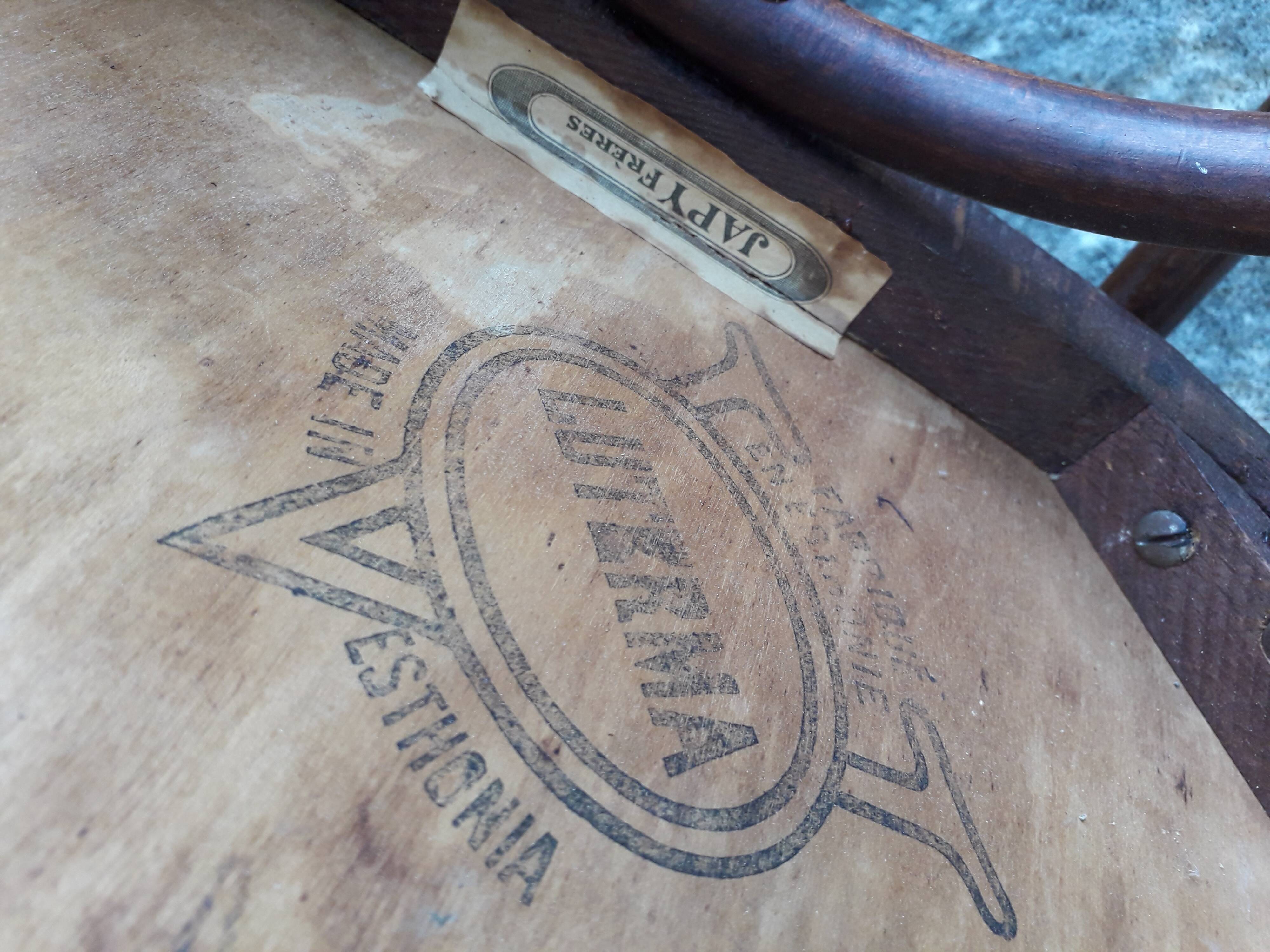 Set of 6 chairs Bistro mismatched