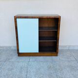 Teak display cabinet