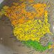 Globe terrestre lumineux made in italy