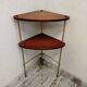 Sellette d’angle, table d’appoint vintage