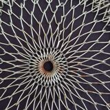 Old folding salad basket