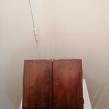 Vintage solid wood mail holder