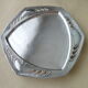Art Deco Style silver metal presentation tray