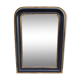 Miroir Louis-Philippe noir et or vers 1860 105cm x 76cm