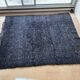 Moroccan Berber rug Beni Ouarain black with white spots 254 x 205 cm