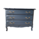 Commode bleue