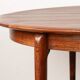 Danish extendable dining table in rosewood by Kai Lyngfeldt Larsen.