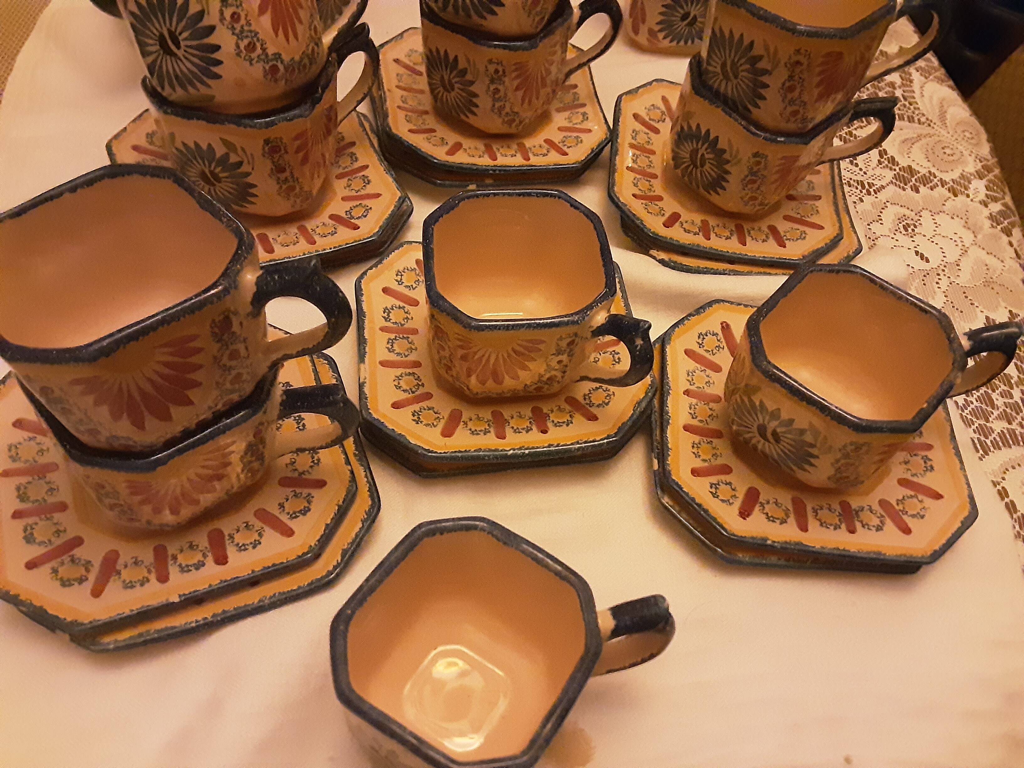 COFFEE SERVICE QUIMPER HENRIOT 72