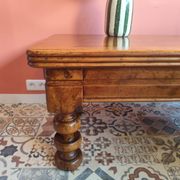 Solid wood coffee table