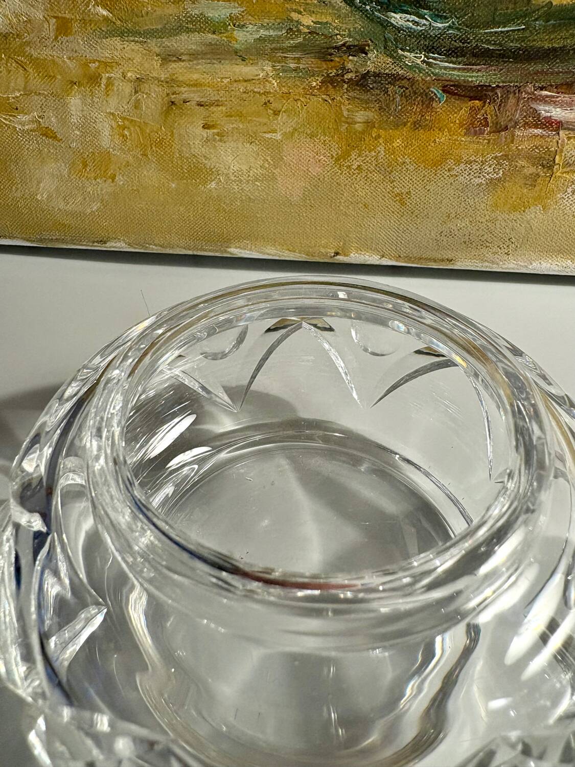 Val Saint Lambert Box / Candy Dish