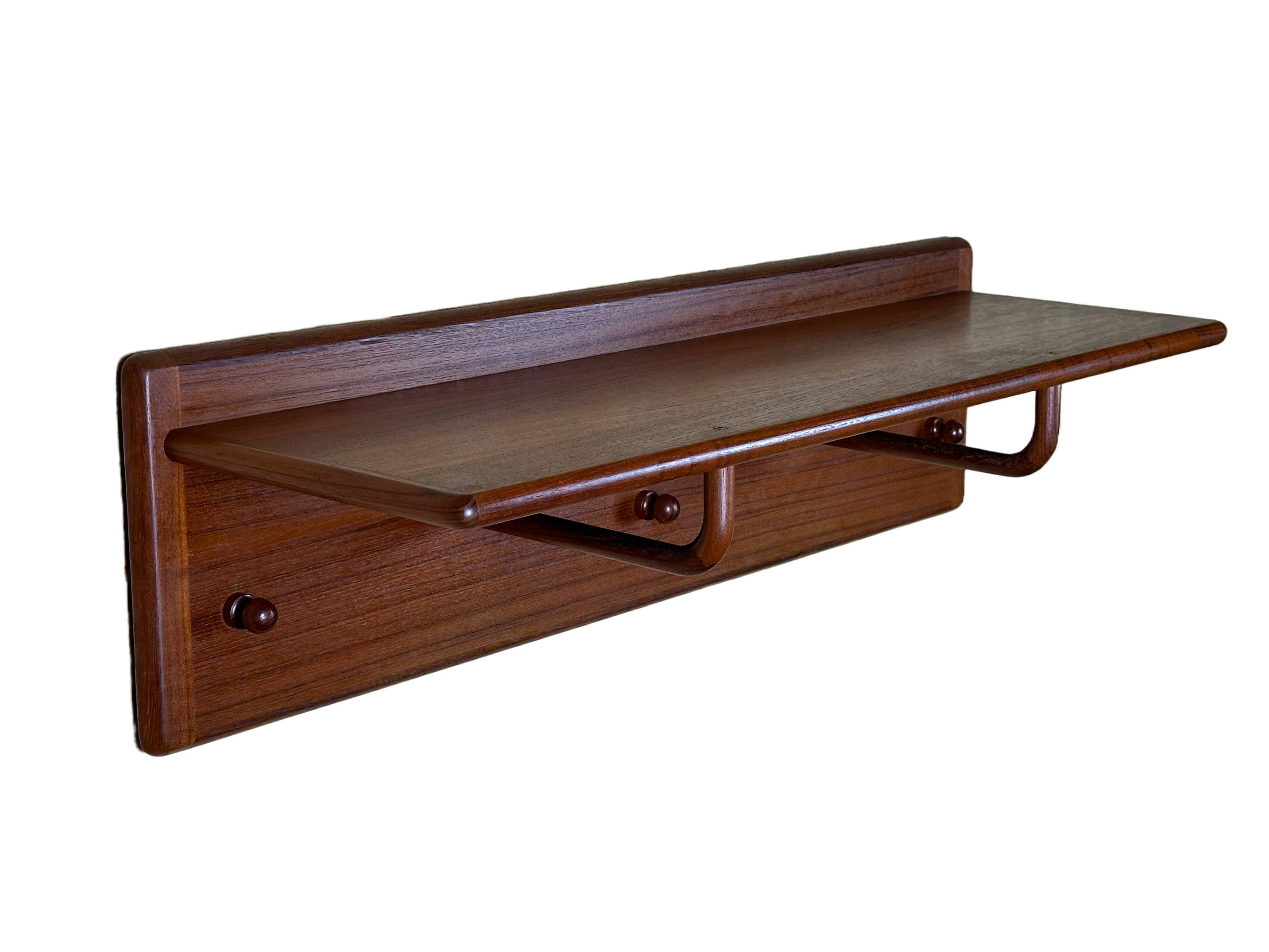 60s 70s wardrobe wall wardrobe teak by Vildbjerg Møbelfabrik Denmark