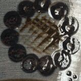 Large ceramic salad bowl by Veronique Heintz