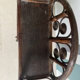 Rattan shelf