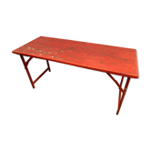 Old vintage industrial table