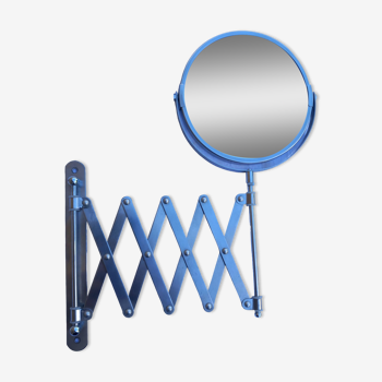 Seventies chrome extendable articulated mirror