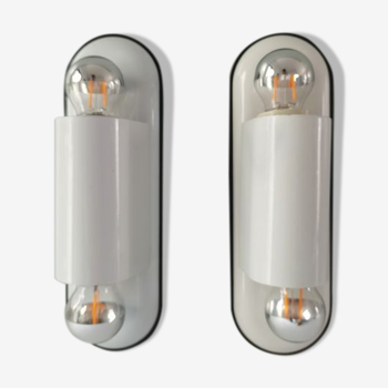 Dui sconces by Vico Magistretti for Artemide