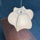 Modern mid-century Cocoon pendant lamp by Friedel Wauer for Goldkant Leuchten, Germany, 1960s.