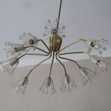 Emil Stejnar for Rupert Nikoll elliptical chandelier, Austria 1950s
