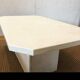 Travertine coffee table