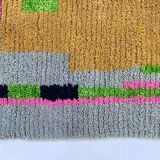 Traditional Berber rug in natural wool 3x2 m