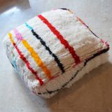 Pouf tapis marocain azilal