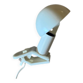 Petite lampe à pince champignon Sarlam plastique blanc veilleuse vintage