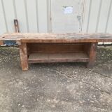 Antique carpentry workbench
