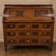 Cylinder desk in marquetry walnut – Louis XVI period, late 18th century