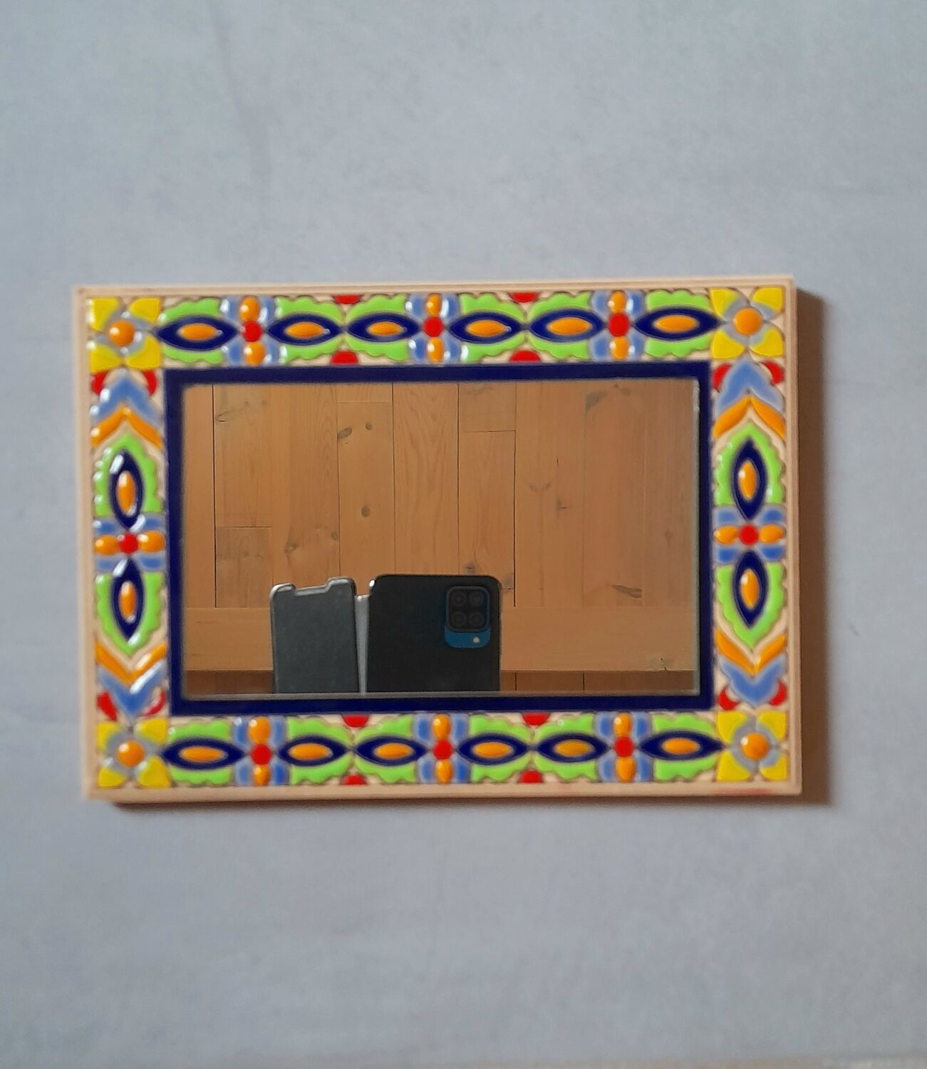 Enamel mirror