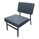 70s armchair restored with LVMH fabric