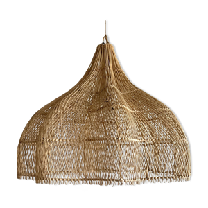 Suspension rotin - fleur