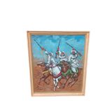 Orientalist painting by Lakroune
