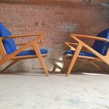Pair of Danish armchairs Z by Poul Jensen for Selig 1960
