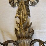 Gilded bronze wall light