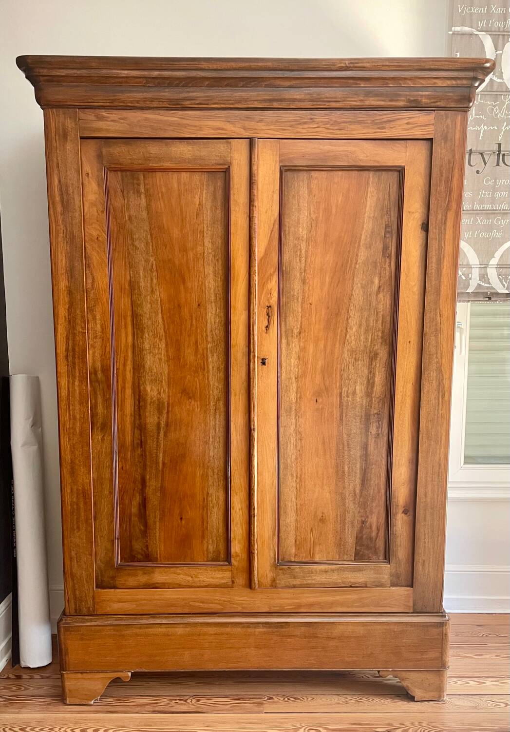 Louis Philippe walnut wardrobe