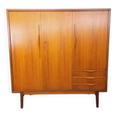 Vintage Scandinavian teak wardrobe – 1960s