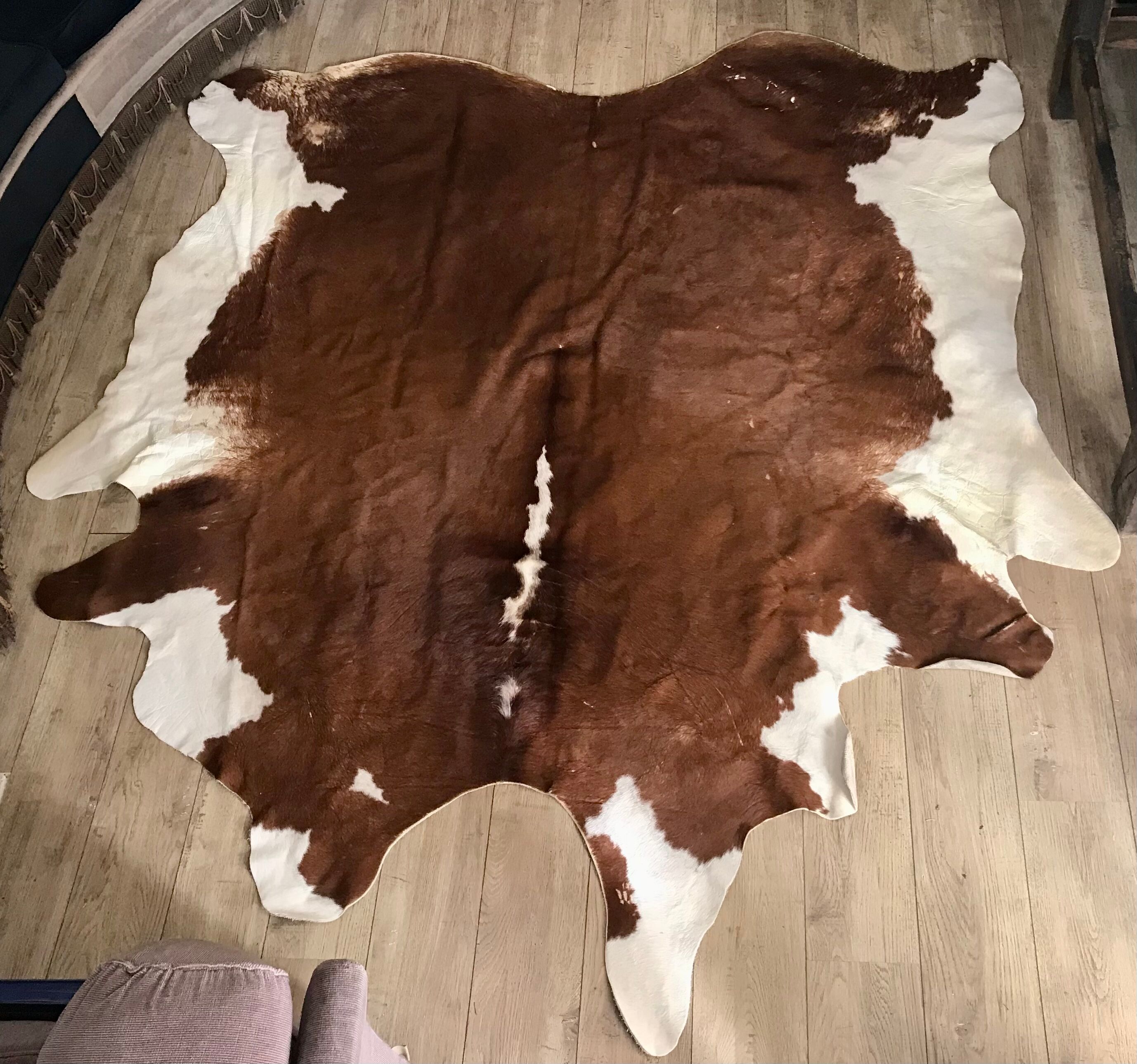 Vintage cowhide 225x170cm