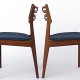 Paire de chaises vintage en teck de Johannes Andersen pour Vamo (années 1960) – Modèle 1
