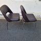 Paire de chaises design 50
