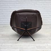1970s, Danish design by H.W.Klein, swivel chair, for Bramin Møbler.