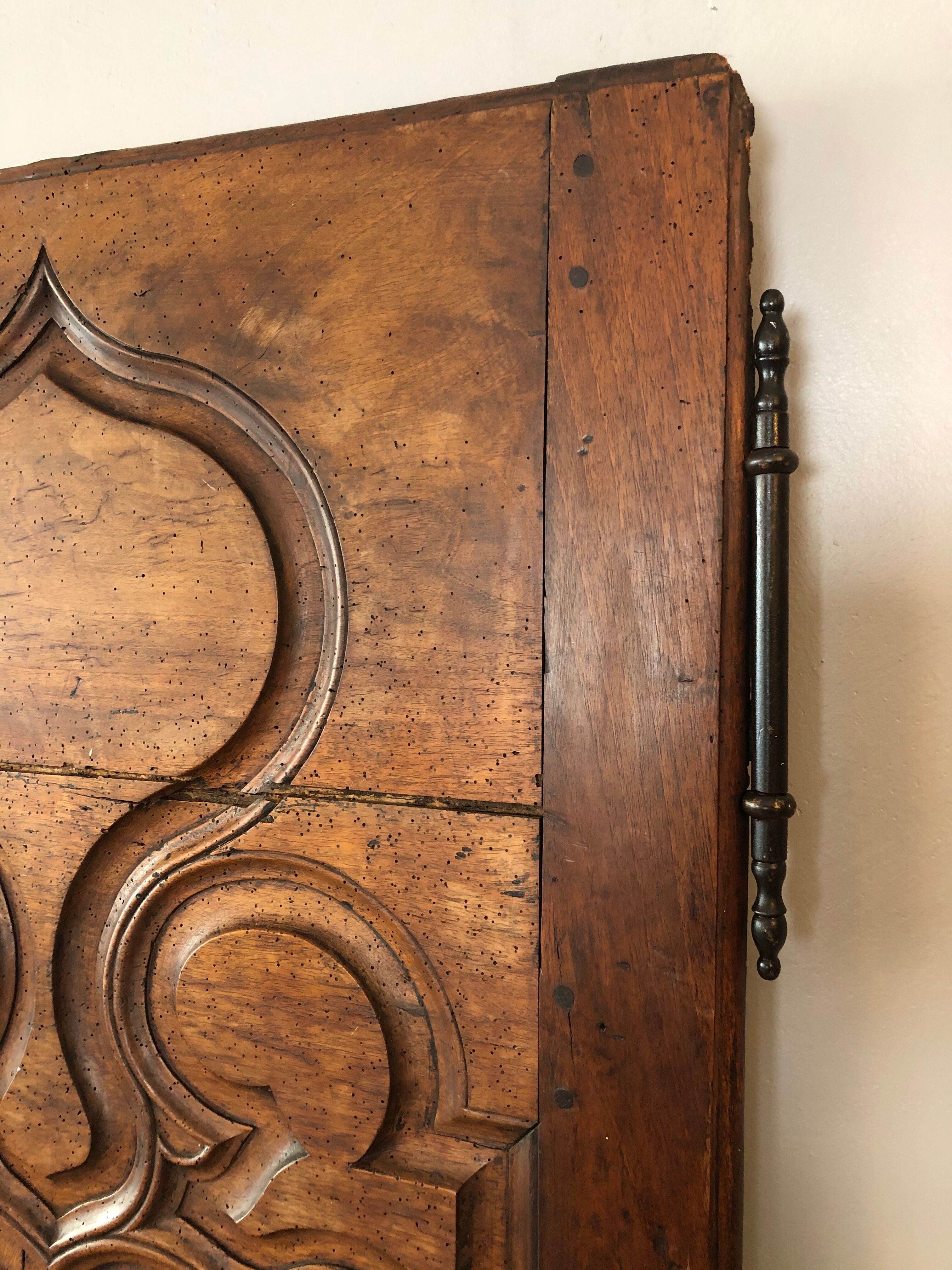 Oak door, 19th century