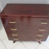Chest of drawers  vintage compass 1970 feet