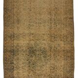 Tapis Oushak Ancien – Tons Terre & Patine Unique, 176 x 261 cm