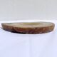 cendrier en agate - Vide-poche en tranche d'agate beige vintage  1960